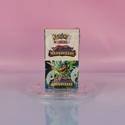 POKEMON TCG SCARLET VIOLET TWILIGHT MASQUERADE CARD STORAGE BOX - Image 1