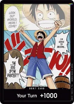 DON!! Card (Manga) (Alternate Art) [OP01 - ] - NM [Foil] TCG One Piece - Image 1