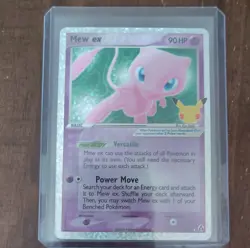 Pokemon Mew ex Legend Maker Holo Ultra Rare 88/92 90 HP English Card - Image 1