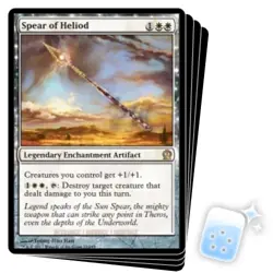 SPEAR OF HELIOD X4 Theros THS Magic MTG MINT CARD - Image 1