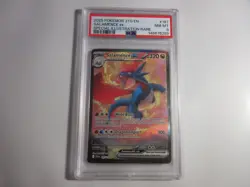 PSA 8 Salamence EX Special Illustration Rare Journey Together Pokemon Card - Image 1