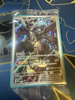 N’s Zekrom Pokemon Ascended Heroes Pokemon Center ETB Promo Card BN & Sealed - Image 2