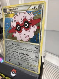 Forretress 3/90 Holo Rare Undaunted HGSS Pokemon Card - Image 3