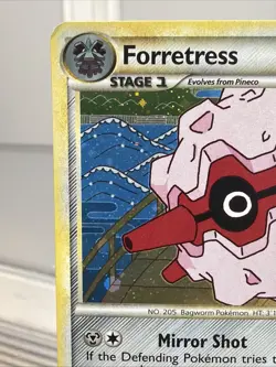 Forretress 3/90 Holo Rare Undaunted HGSS Pokemon Card - Image 4