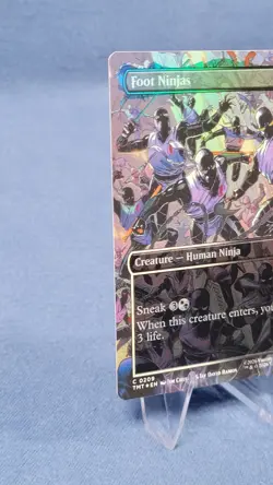 Foot Ninjas - 209 - MTG: Teenage Mutant Ninja Turtles - Borderless - Foil NM B - Image 3