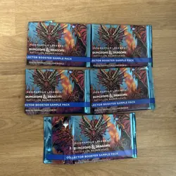 5x Collector Booster Sample Pack | Bulk Discount | Battle for Baldur's Gate - Image 1