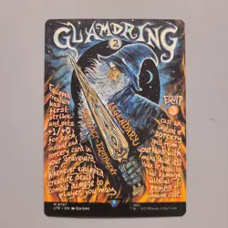 Glamdring (Borderless Poster) Universes Beyond: the Lord of the Rings NM/M - Image 1