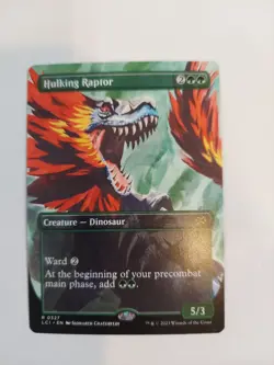 Hulking Raptor (Borderless) The Lost Caverns of Ixalan Regular - Image 1