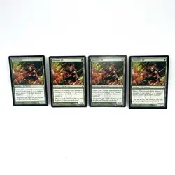 4x Glistener Elf New Phyrexia MTG Magic The Gathering Playset Infect - Image 1