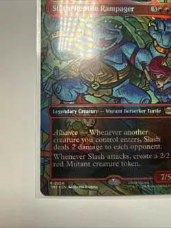 Slash, Reptile Rampager (Borderless) Teenage Mutant Ninja Turtles Foil - Image 2