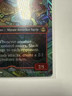 Slash, Reptile Rampager (Borderless) Teenage Mutant Ninja Turtles Foil - Image 3