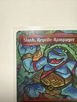 Slash, Reptile Rampager (Borderless) Teenage Mutant Ninja Turtles Foil - Image 5