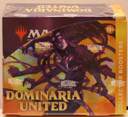 Magic The Gathering DOMINARIA UNITED (2022) Collector Booster Box, NEW/SEALED - Image 1