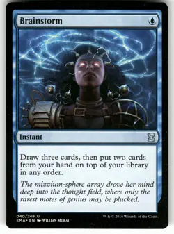Brainstorm 40 Eternal Masters Magic the Gathering MTG - Image 1