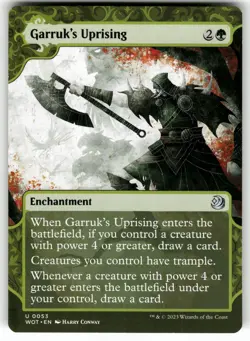 Garruk's Uprising 53 Wilds of Eldraine: Enchanting Tales Magic the Gathering MTG - Image 1