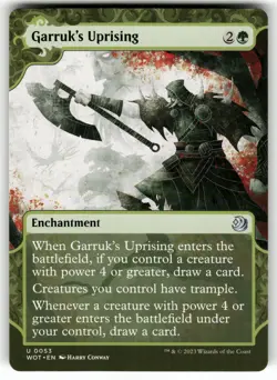 Garruk's Uprising 53 Wilds of Eldraine: Enchanting Tales Magic the Gathering MTG - Image 1