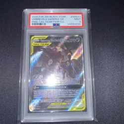 Pokemon Umbreon & Darkrai GX Tag Team Powers Coll. Full Art Promo SM241 PSA 9 - Image 2