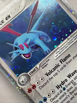 Salamence ex 96/108 EX Power Keepers Holo Pokemon Card 2007 SWIRL. NM- - Image 2