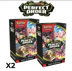 Pokemon Perfect Order Booster Bundle Boxes (2 Boxes) - Presale - Image 1