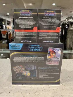 Pokemon TCG Phantasmal Flames ETB And 2x Booster Bundle Lot New Sealed - Image 2