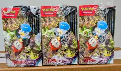 Lot of (3) Pokemon TCG Scarlet & Violet Base Set Booster Boxes Sealed - Image 3