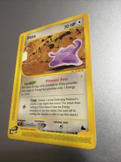 Ditto Pokemon e-Card Series Skyridge #51 2003 - Image 4
