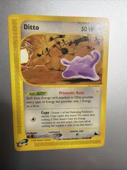 Ditto Pokemon e-Card Series Skyridge #51 2003 - Image 5