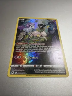 2023 Pokemon Sword & Shield Crown Zenith Galarian Gallery Mew #GG10/GG70 - Image 3
