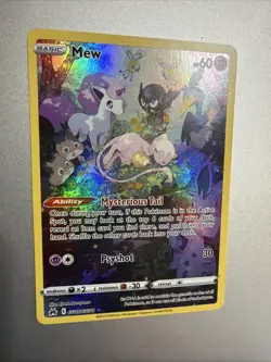 2023 Pokemon Sword & Shield Crown Zenith Galarian Gallery Mew #GG10/GG70 - Image 5
