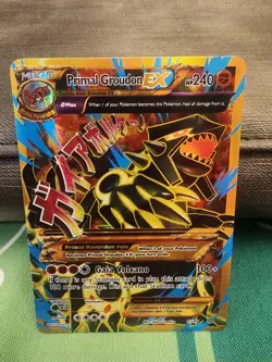 Pokemon TCG Primal Groudon 97/98 EX XY Ancient Origins Ultra Rare Full Art -NM - Image 2