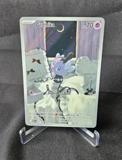 2025 Pokemon SV White Flare WHT EN Gothita Illustration Rare #124/086 NM - Image 1