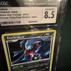 2009 Pokemon Darkrai Black Star Promo DP52 CGC 8.5 - Image 2