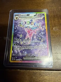 Pokemon Espeon ex Special Illustration Rare EX Holo 155/131 Prismatic Evolutions - Image 1