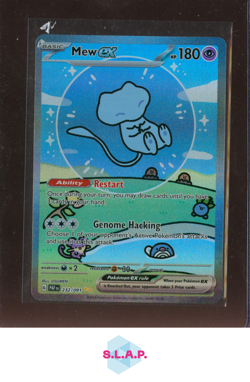 MEW EX POKEMON 232 PALDEAN FATES 2024 ENG - Image 1