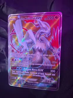White Kyurem GX SM141 Black Star Promo NM Holo Pokemon TCG Sun & Moon - Image 5