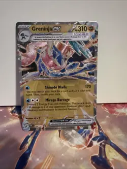 Greninja ex 106/167 Pokemon TCG S&V Twilight Masquerade Metal Promo NM - Image 1