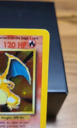 Charizard 4/102 Base Set Rare Holo Ungraded Raw 1999 Pokemon - Image 4