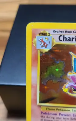 Charizard 4/102 Base Set Rare Holo Ungraded Raw 1999 Pokemon - Image 5