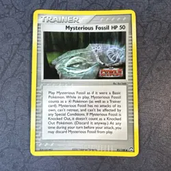 Mysterious Fossil 85/108 Power Keepers Reverse Holo Pokemon - Image 1
