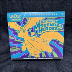 Pokemon Mega Evolution Ascended Hero’s ETB Elite Trainer Box Sealed In Hand - Image 1