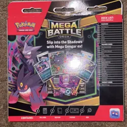 NEW Factory Sealed 2025 Pokemon Mega Battle Deck Mega Gengar ex -English -TCG - Image 2