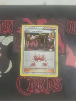 Pokemon TCG Double Crisis "Team Magma Admin" 29/34 UNCOMMON LP - Image 1