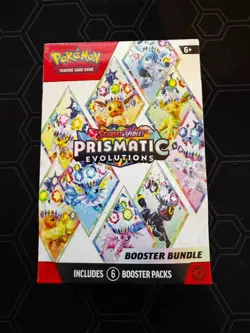 Pokemon TCG Prismatic Evolutions Booster Bundle - New Factory Sealed - Image 1