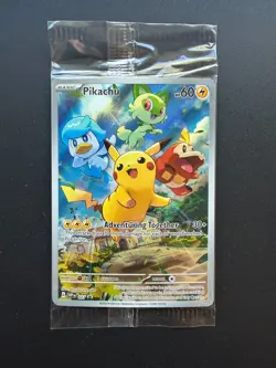 Pikachu #27 Pokemon TCG Black Star Promo Paldea Evolved - Image 2