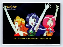 Pokemon TCG 2000 Topps TV EP 7 The Water Flowers of Cerulean City Non Holo - Image 1