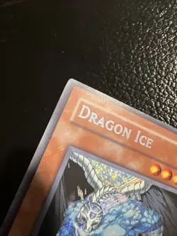 Yugioh Dragon Ice GLAS-EN084 1st Edition Secret Rare HP Heavily Played DMG - Image 5