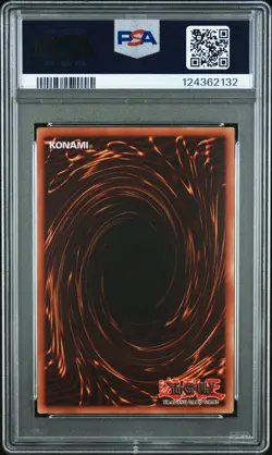 2002 YU-GI-OH! LOB-LEGEND OF BLUE EYES WHITE DRAGON 1ST ED RED MEDICINE PSA 10 - Image 2