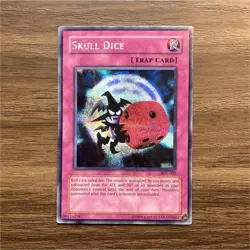 Yu-Gi-Oh! Skull Dice EDS-003 Eternal Duelist Soul Secret Rare Limited Ed Konami - Image 1
