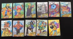 One Piece AR Carddass Bulk Lot Luffy Nami Zoro Sanji Shanks - Set of 42 Cards - Image 3