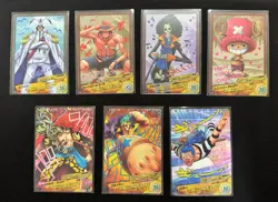 One Piece AR Carddass Bulk Lot Luffy Nami Zoro Sanji Shanks - Set of 42 Cards - Image 5